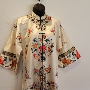 1930's Japanese ladies kimono robe.